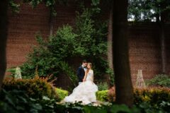 Philadelphia Wedding Photographer Bride And Groom Outside