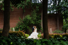 Philadelphia Wedding Photographer Bride And Groom Outside